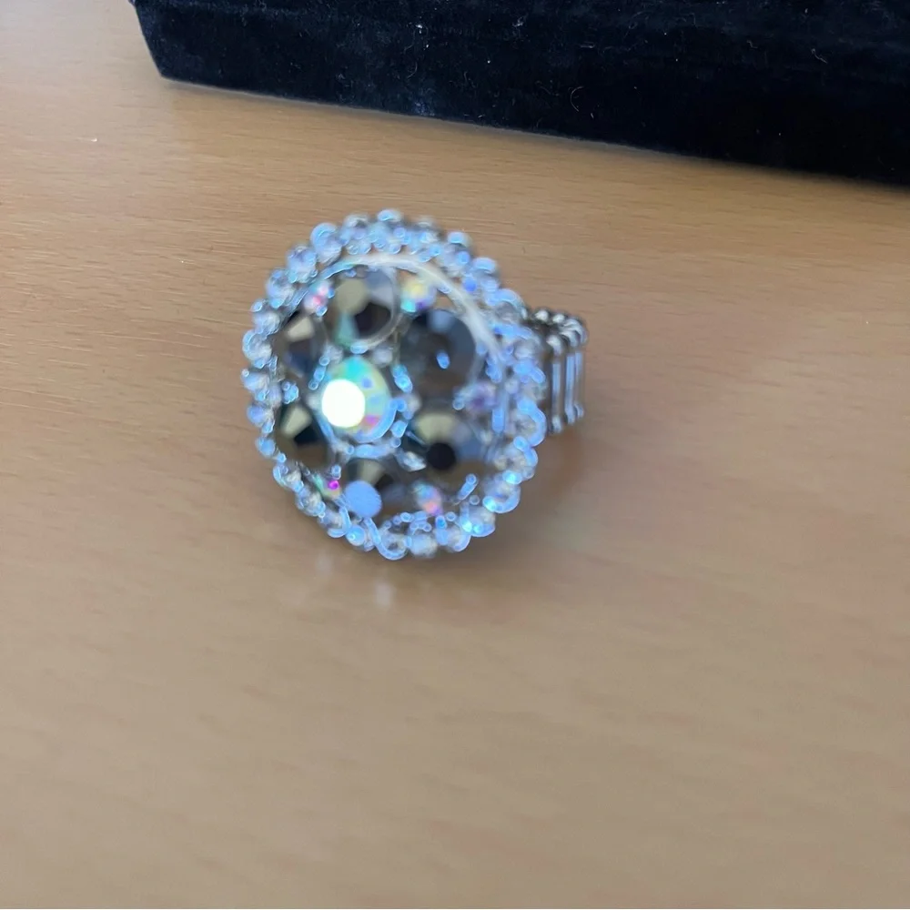adjustable‎ fantasy zirconia ring for women